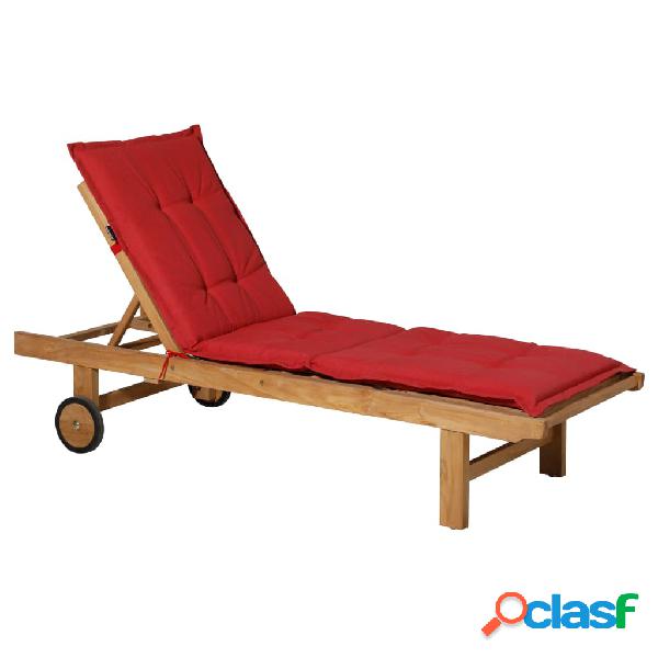 Madison Cuscino per Prendisole Panama 200x65 cm Rosso