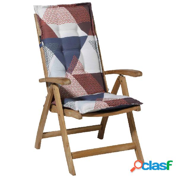 Madison Cuscino per Sedia a Schienale Alto Triangle 123x50