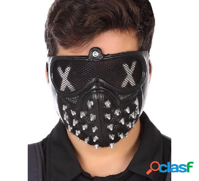 Maschera con occhiali punk