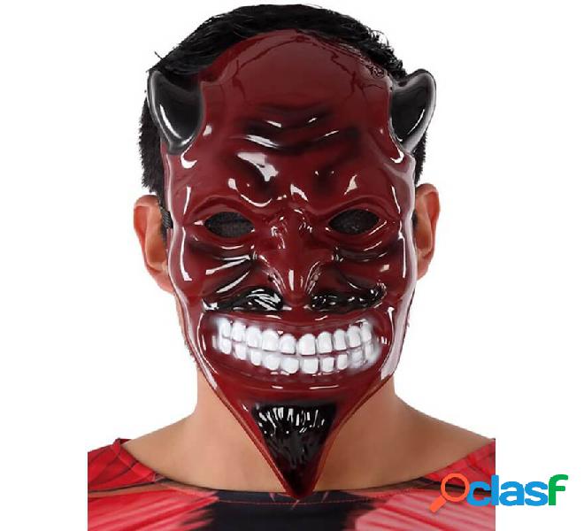 Maschera da Diavolo sorridente di 27x19 cm