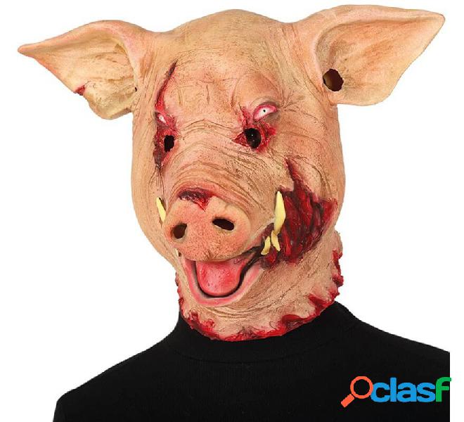 Maschera di maiale spaventoso