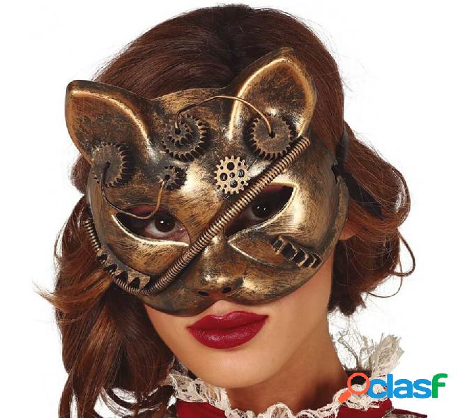Maschera per gatti Steampunk