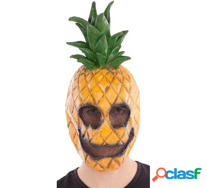 Maschera sorridente di ananas