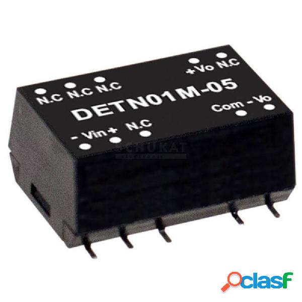 Mean Well DETN01M-05 Modulo convertitore DC / DC 100 mA 1 W