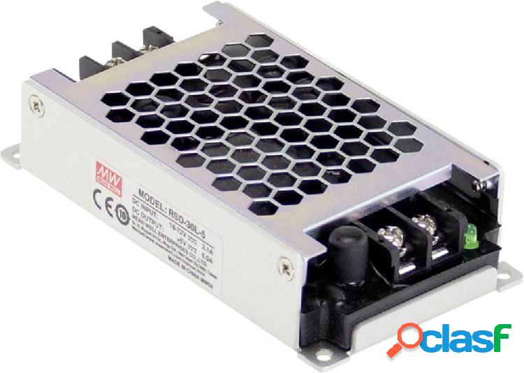 Mean Well RSD-30G-24 Convertitore DC/DC 12 V/DC, 24 V/DC, 36