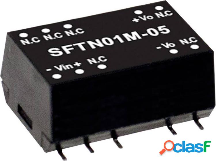 Mean Well SFTN01L-05 Modulo convertitore DC / DC 200 mA 1 W