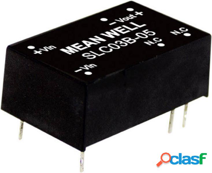 Mean Well SLC03A-05 Modulo convertitore DC / DC 600 mA 3 W