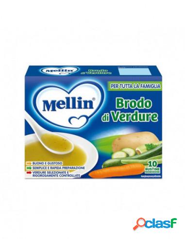 Mellin - Brodo Verdure 10x8 Gr