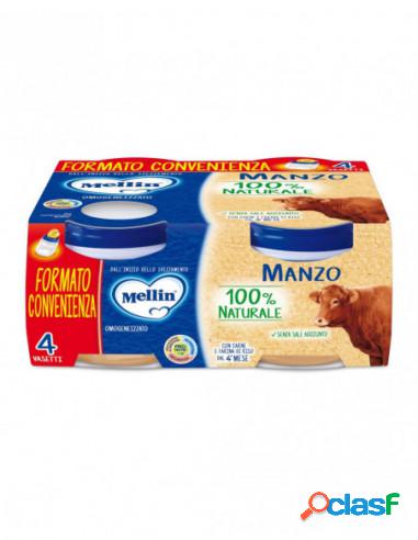 Mellin - Omogeneizzato Manzo 4x80g Mellin