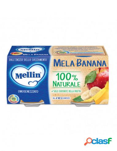 Mellin - Omogeneizzato Mela Banana 2x100g Mellin