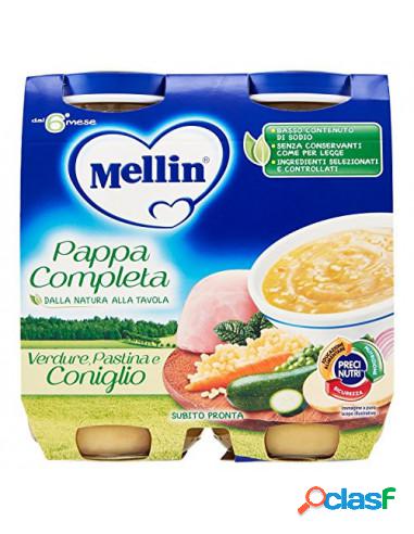 Mellin - Pappa Completa Coniglio 2x250gr Mellin