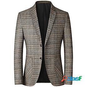 Mens Blazer Fall Winter Business Daily Work Regular Coat