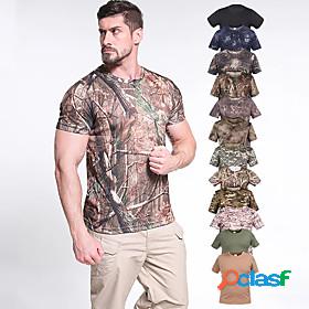 Mens Camo / Camouflage Hunting T-shirt Tee shirt Camouflage