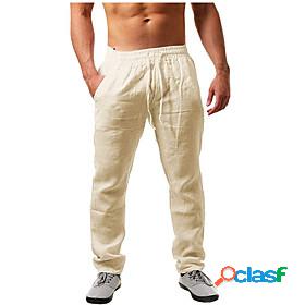 Mens Casual / Sporty Athleisure Elastic Waist Elastic