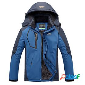 Mens Hoodie Jacket Hiking Jacket Ski Jacket Winter Outdoor