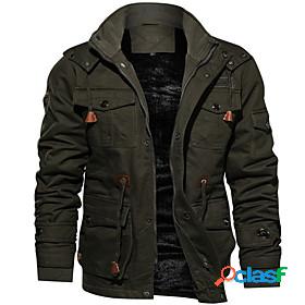 Mens Jacket Winter Autumn Birthday Street Dailywear Regular