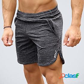 Mens Running Shorts Bermuda Shorts Athleisure Bottoms Split