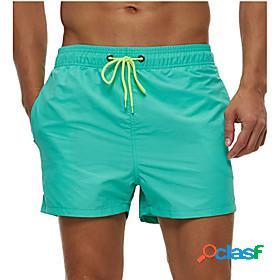 Mens Simple Casual / Sporty Elastic Waist Elastic Drawstring