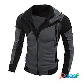 Mens Sweater, Warm Hoodie Man Hooded Sweatshirt Jacket Coat