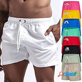 Mens Swim Shorts Swim Trunks Board Shorts Bottoms Stretchy