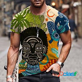 Mens Tee T shirt Shirt Graphic Prints Skull Human 3D Print