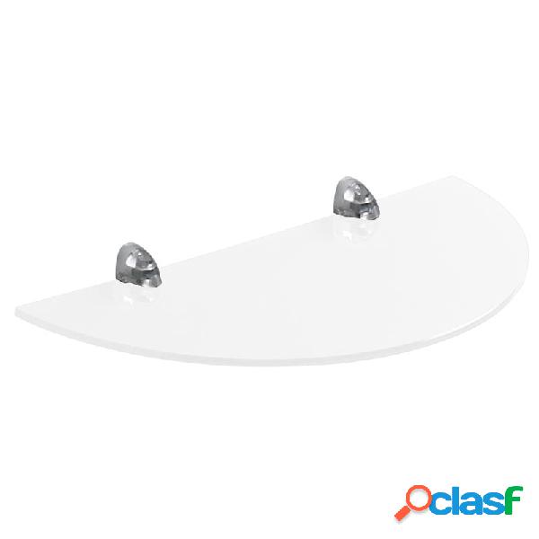 Mensola da muro LUNA 40x20 Portata max: 5 kg Trasparente