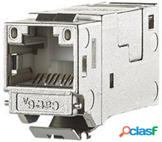 Metz Connect 130910KI Modulo RJ45 da incasso Keystone CAT 6A