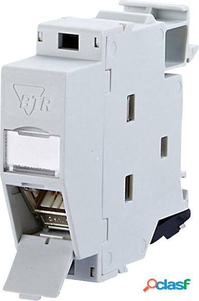 Metz Connect 130B127003-E Presa di rete Guida DIN CAT 6A