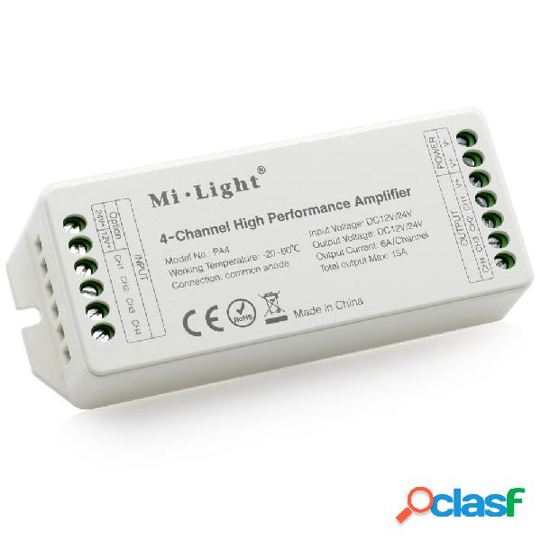 Mi Light DC12V-24V PA4 4 canali RGB RGBW LED Amplificatore