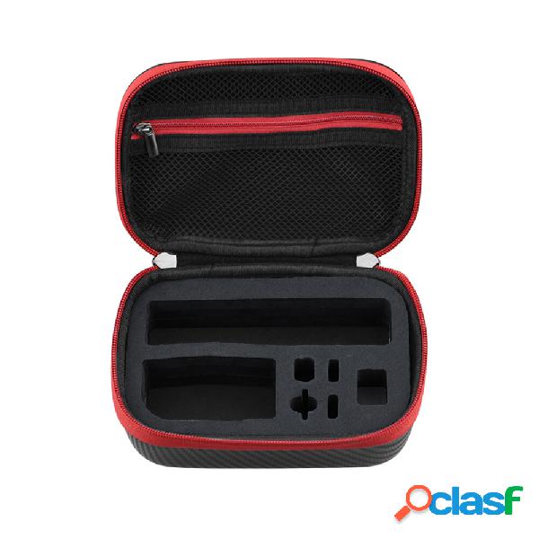 Mini storage portatile PU EVA Borsa Borsa nera / grigia per