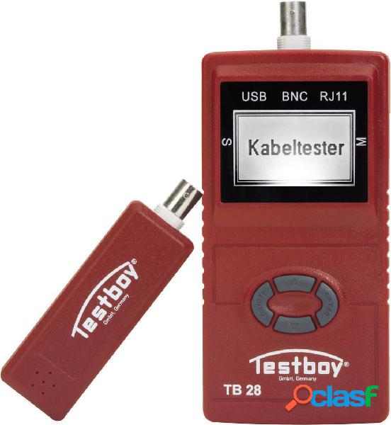 Misura cavi Testboy 28 Rete Adatto per USB, connessioni RJ11