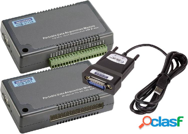 Modulo acquisizione dati Advantech USB-4671-A Num. uscite: 1