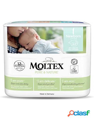 Moltex - Moltex Pannolini Newborn Tg.1 2/4kg 22pz