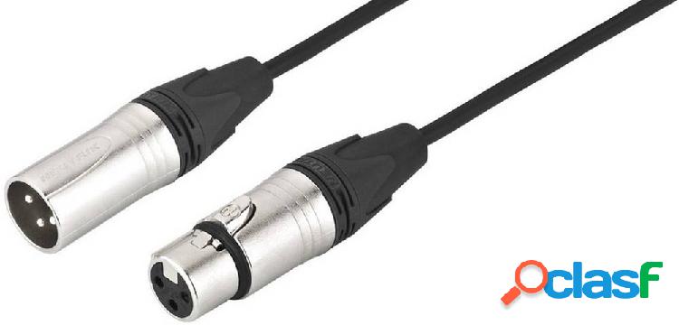 Monacor CDMXN-500 DMX Cavo di collegamento [1x Spina XLR -