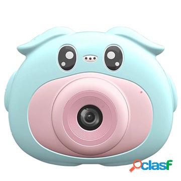 Multifunctional Children Digital Camera AD-G23H - Blue