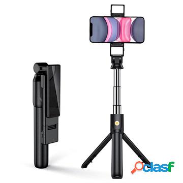 Multifunzionale Selfie Stick & Treppiede K22-D - Nero