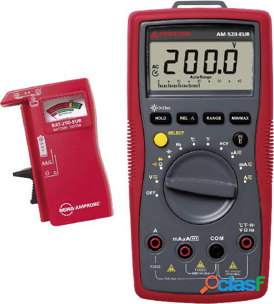 Multimetro portatile digitale Beha Amprobe AM-520-EUR +