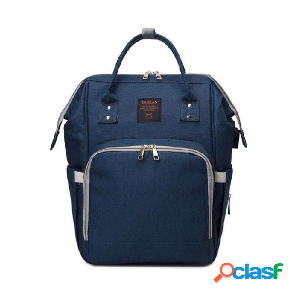 Mummy Maternity Outdoor Travel Zaino multifunzione per