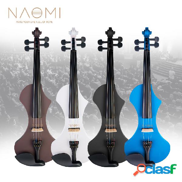 NAOMI 4/4 Violino elettrico in legno massello Silenzioso