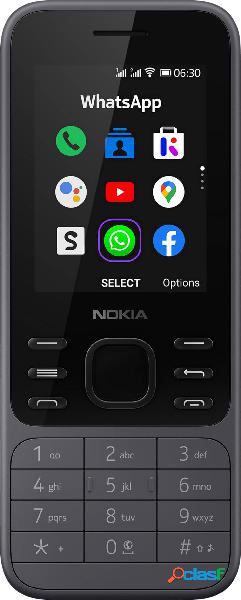Nokia 6300 4G (Leo) Cellulare Carbone
