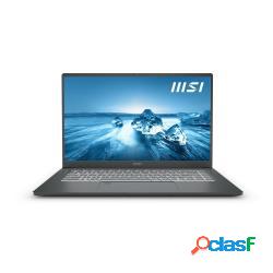 Notebook msi prestige 15 a12sc-031xit 15.6" intel core