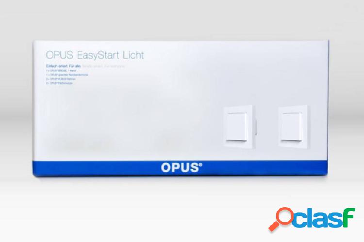 OPUSgreenNet 563.21511.37-K-C Interruttore a parete Bianco