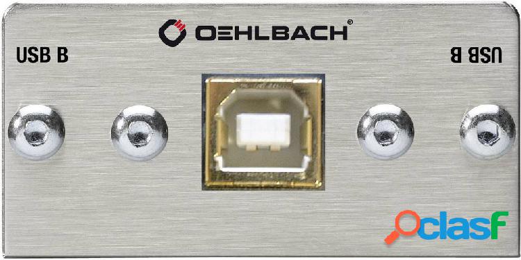 Oehlbach PRO IN MMT-C USB.2 B/B USB 2.0 Inserto multimedia