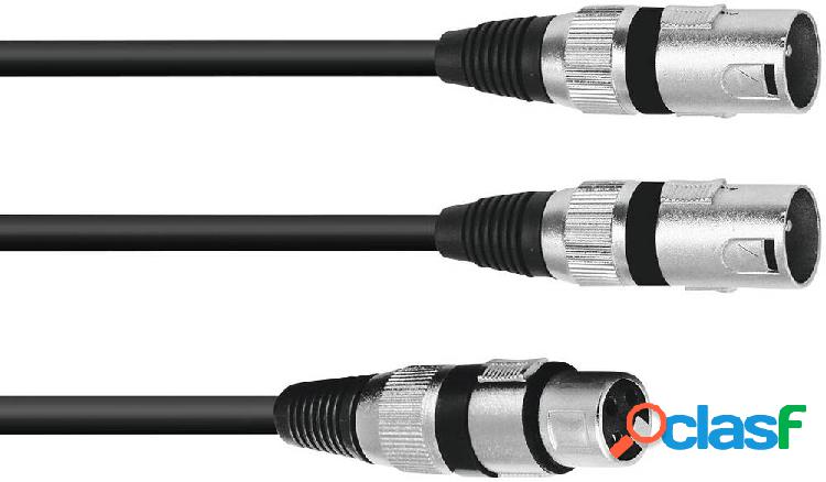 Omnitronic 30225206 XLR Cavo adattatore [1x Presa XLR 3 poli