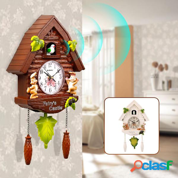 Orologio a cucù moderno al quarzo Bird Home Living Room