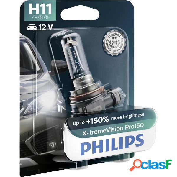PHILIPS X-tremeVision Pro150 lampada fari auto H11