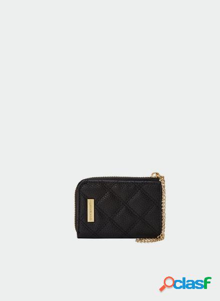 PORTAFOGLIO CON PORTAMONETE BLACK MAMBA WALLET