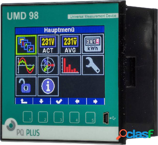 PQ Plus UMD 98RCM Strumento di misura digitale da pannello