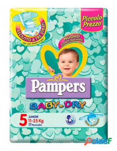 Pampers - Pampers Baby Dry Junior N.5 11-25 Kg 17 Pezzi
