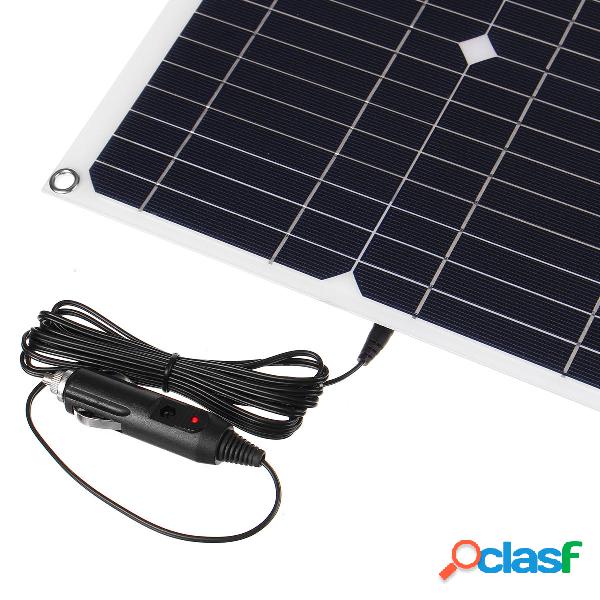 Pannello monocristallino solare 12V / 5V 14W con doppia USB